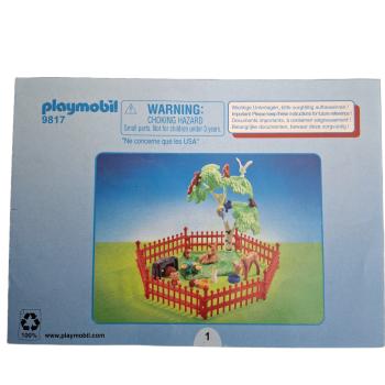 Preview: Playmobil ® 9817 Wildtiergehege gebraucht