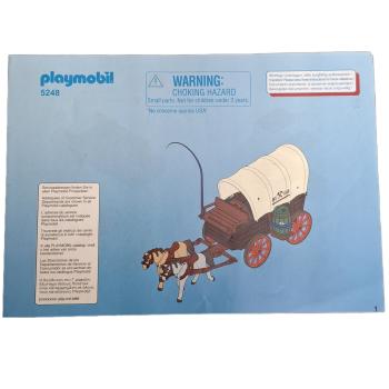 Preview: Playmobil ® 5248 Planwagen mit Überfall gebraucht