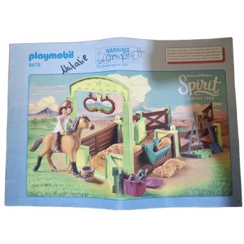 Preview: Playmobil ® Spirit 9478 Pferdebox 