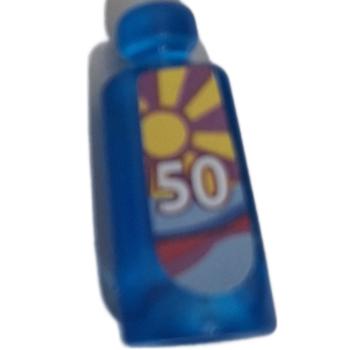 Playmobil ® 30895622 Kosmetikflasche blau " Sonnencreme " gebraucht