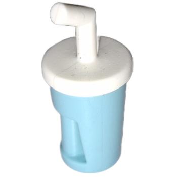 Playmobil ® 30067642 + 30222303 Becher türkis mit Deckel gebraucht