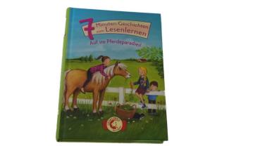 LESELÖWEN  7 Minuten-Geschichten zum Lesenlernen - Auf ins Pferdeparadies! gebraucht
