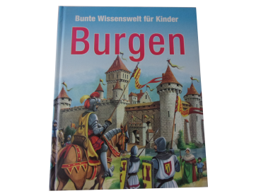 Bunte Wissenswelt für Kinder: BURGEN incl. Sammelkarten  gebraucht