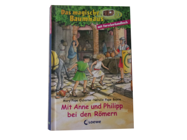 Das magische Baumhaus - Mit Anne und Philipp bei den Römern mit Forscherhandbuch gebraucht