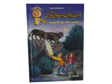 LESELÖWE Champion Das Zauberschwert Angriff der Wölfe gebraucht wie neuwertig