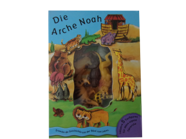 Die ARCHE NOAH (Vor-) Lesebuch & Tiere zum Spielen ab  3 Jahre gebraucht