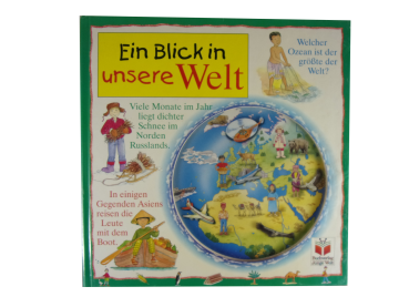 Ein Blick in unsere Welt - Buch mit Folienfenster  gebraucht