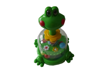 Kreisel Frosch von CHICCO mit Kugeln gebraucht
