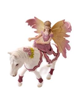 Schleich ® 70519 Feya in festlicher Kleidung reitend ohne Zubehör gebraucht
