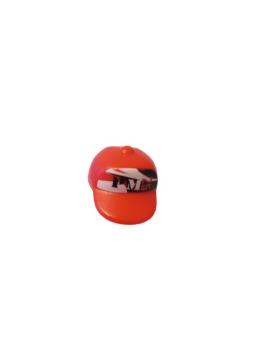 Playmobil ® 30634025 Schirmmütze Motocross orange gebraucht
