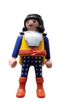 Playmobil ® 30001302 Ritter schwarzes Haar gebraucht