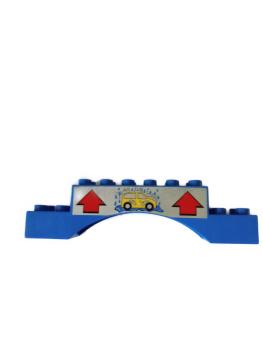 LEGO® DUPLO® 2 x 10 x 2 Stein blau Waschanlage gebraucht