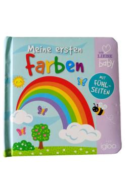 Meine ersten Farben mit Fühlseiten gebraucht