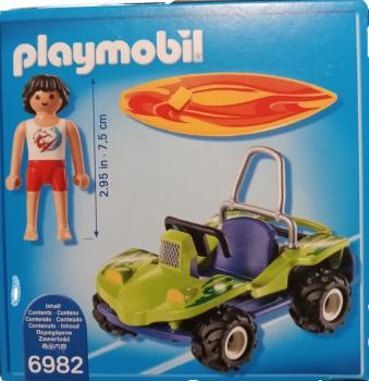 Preview: Playmobil ® 6982 Summer Fun Surfer mit Strandbuggy OVP