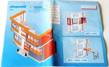 Playmobil ® 6657 Kinderklinik mit Einrichtung gebraucht