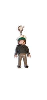 Playmobil ® Schlüsselanhänger Polizist gebraucht
