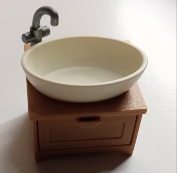 Playmobil ® Waschbecken mit Unterschrank gebraucht