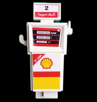 Playmobil ® Zapfsäule 2 Shell aus 3437 gebraucht