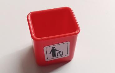 Playmobil ® 30066200 Mülleimer rot gebraucht