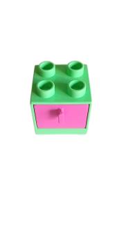 LEGO® DUPLO® Schrank grün / pink gebraucht