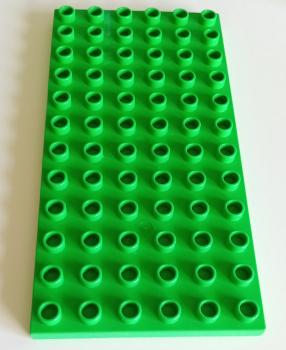 LEGO® DUPLO® 6 x 12 Platte grün gebraucht