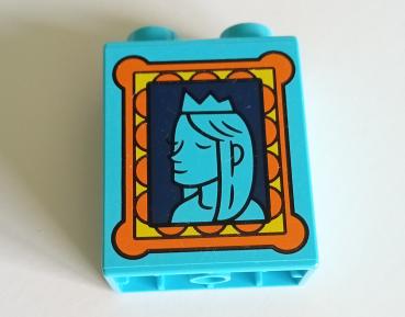 LEGO® DUPLO® 1 x 2 x 2 bedruckt mit Bild gebraucht