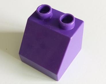LEGO® DUPLO® Dachstein 2 x 2 spitz lila gebraucht