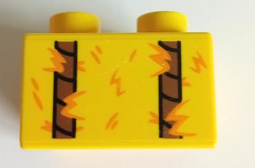 LEGO® DUPLO® 2 x 2 bedruckt mit Stroh gebraucht
