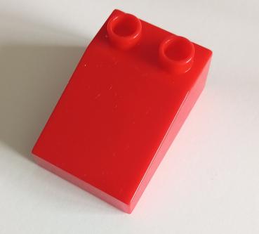 LEGO® DUPLO® Dachstein 3 x 2 spitz rot gebraucht