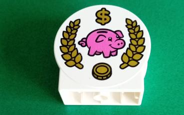 LEGO® DUPLO® 2 x 2 Stein rund Sparschwein gebraucht