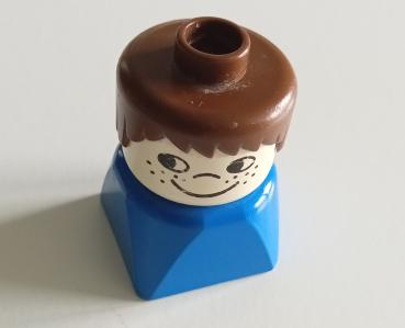 LEGO® DUPLO® Figur Mann blau alt gebraucht