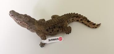 Schleich ® 14727 Alligator mit Fahne gebraucht