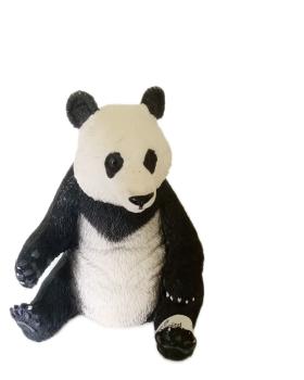 Schleich ® 14773 Große Pandabärin mit Fahne gebraucht