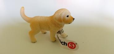 Schleich ® 16396 Golden Retriever Welpe mit Fahne gebraucht