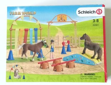 Schleich ® 42481 Farm World Pony Agility Training gebraucht