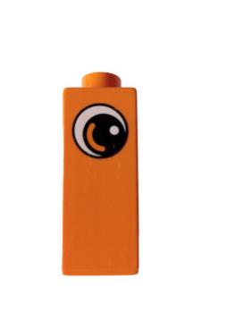 LEGO® DUPLO® 1 x 2 x 2 bedruckt mit Auge gebraucht