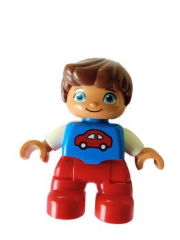LEGO® DUPLO® Figur Kind Junge Auto gebraucht