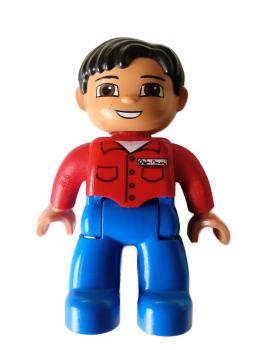LEGO® DUPLO® Mann mit rotem Hemd gebraucht