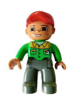 LEGO® DUPLO® Mann mit roter Mütze gebraucht