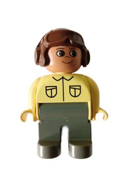 LEGO® DUPLO® Figur Pilot ältere Version gebraucht