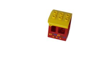 LEGO® DUPLO® Lok Kabine gelb/rot Circus gebraucht