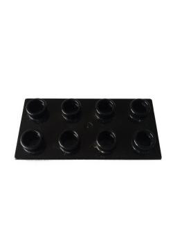 LEGO® DUPLO® 40666 2 x 4 Platte schwarz gebraucht
