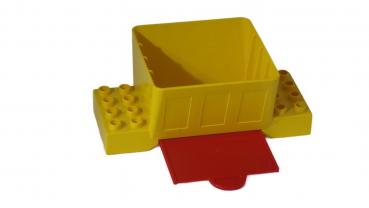 LEGO® DUPLO® Schütte gelb mit Bodenklappe gebraucht