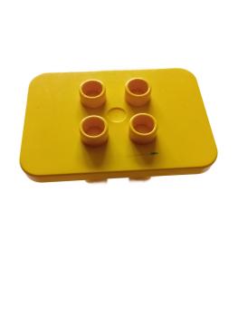 LEGO® DUPLO® Tisch gelb 4 Noppen gebraucht