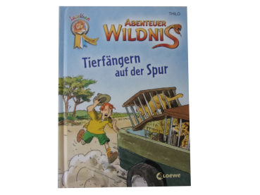 LESELÖWE Champion. Abenteuer Wildnis - Tierfängern auf der Spur ab 8 Jahre gebraucht wie neuwertig