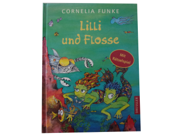Cornelia Funke -  Lilli und Flosse - Mit Rätselspiel  gebraucht wie neuwertig
