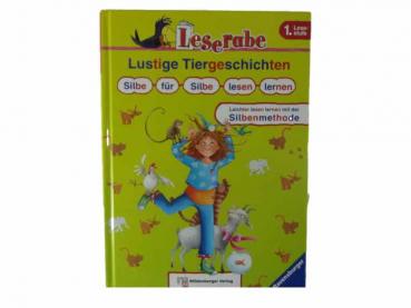 LESERABE - Lustige Tiergeschichten Silbe für Silbe lesen lernen gebraucht