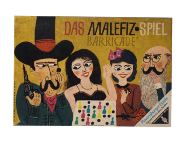 Das Malefiz Spiel (Barricade) gebraucht 1960 (601 5 402)