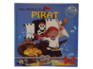 Mein Abenteuer als PIRAT - 3D Bilderbuch für Kinder ab ca. 4 Jahre  gebraucht