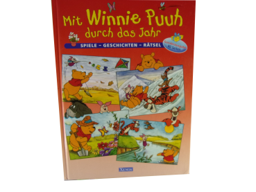 Mit Winnie Puuh durchs Jahr - Spiele/Geschichten/Rätsel  gebraucht
